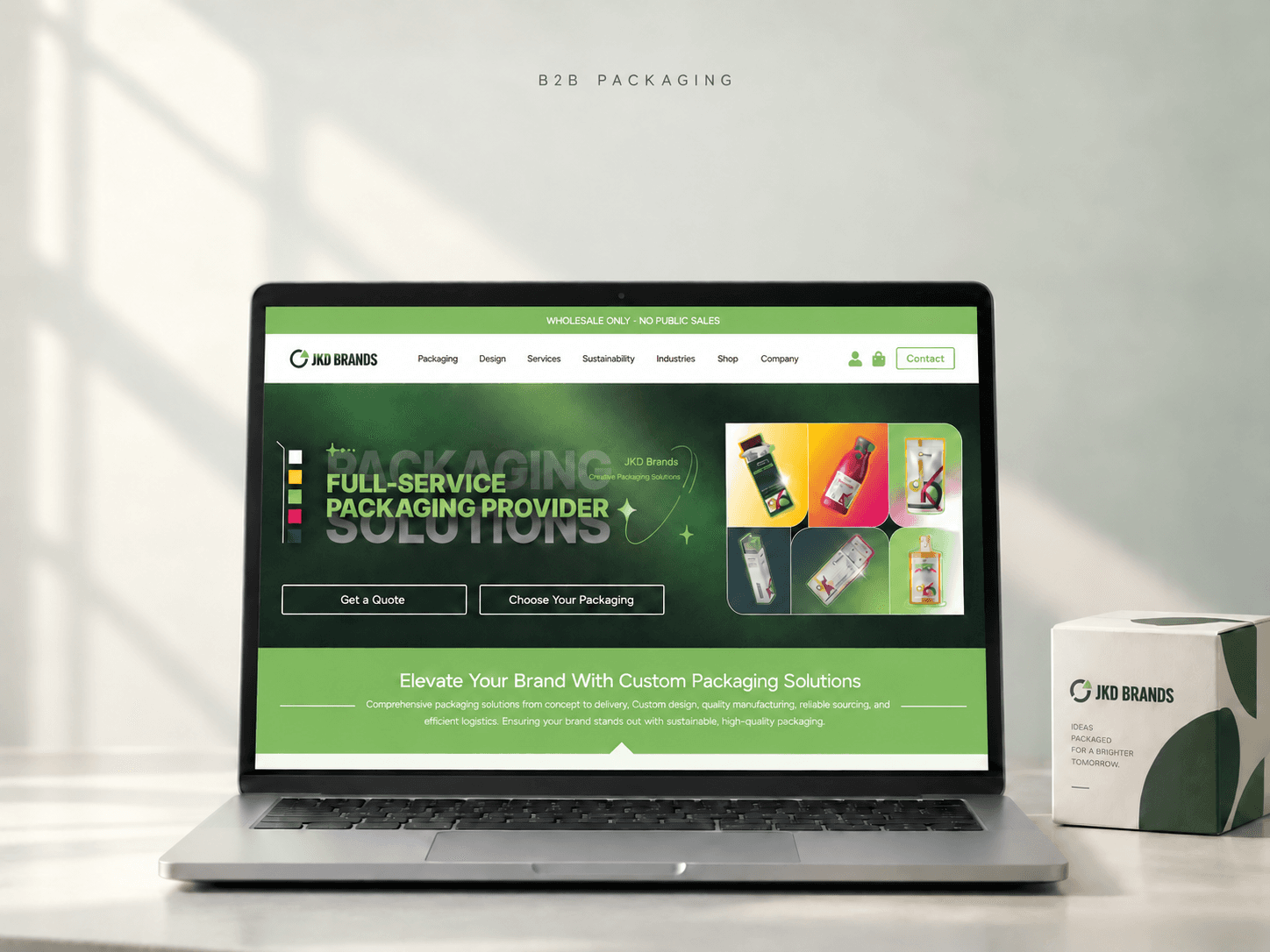 JKD Website project cover